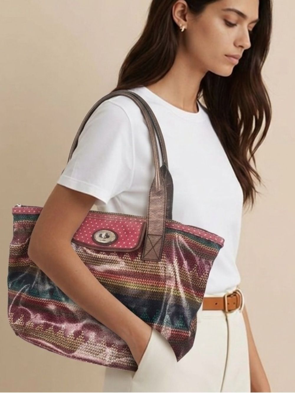 FOSSIL | Key-Per Shoulder Bag Multicolor Purse